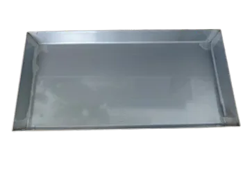 Welding pan for holding meat