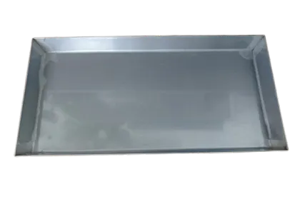 Welding pan for holding meat