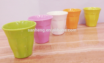 colored melamine tumbler