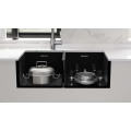 Stainless Steel Black Apron Front Modern Farmhouse Sink