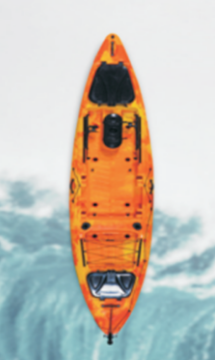Kayak con pedal de propulsión Tarpon de 13 pies: accionamiento de propulsión hacia adelante/atrás, capacidad de servicio pesado