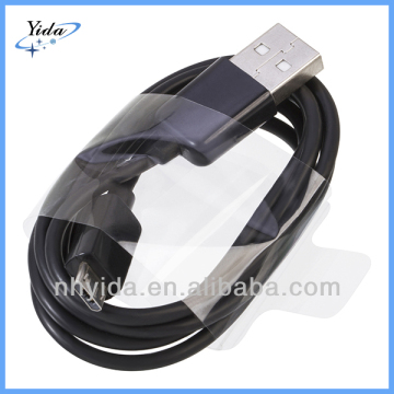 1M 3FT Micro USB Round Data Sync Cord Charge Cable For Cellphone Samsung HTC
