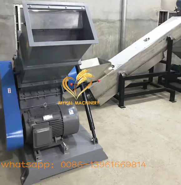 plastic pipe crusher machine