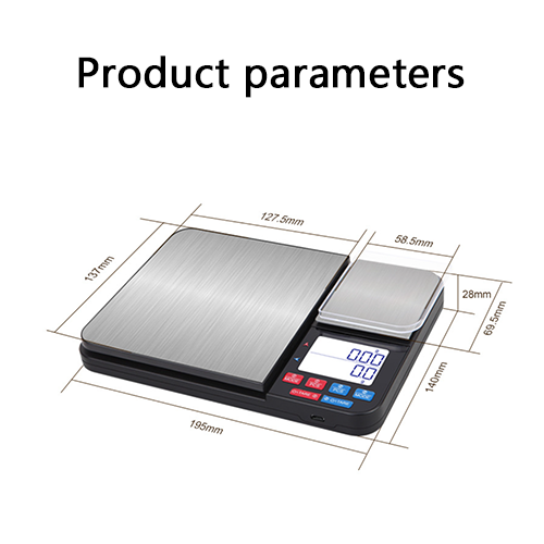 Small Gram Weight Weighing Scale, Platform Scale, Kitchen Scale, Home-use Baking Electronic Scale