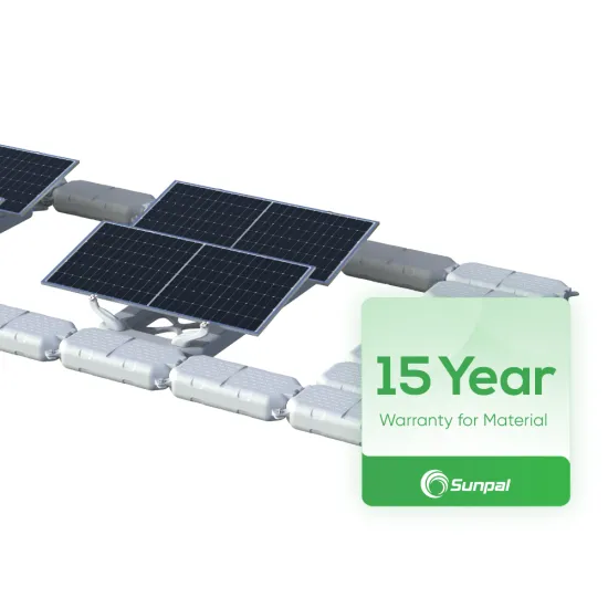 Sunpal Tilt Floating Rack System for 30KW to 40KW Floating Solar Panels