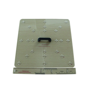 Scala del modello di restringimento del tessuto ISO AATCC