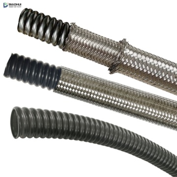 Stainless Steel Wire Braided Anti-static PTFE Tube