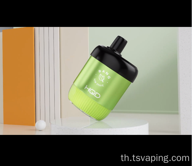 ใหม่ ECIGARETTE HQD ที่ใช้แล้วทิ้ง 3600PUFFS