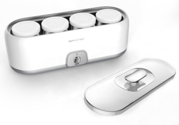 4-Cup Mini Electric Yogurt Maker with Mechanical Control: Perfect for Small Household Needs