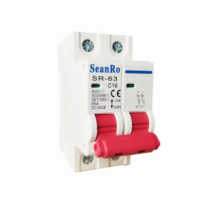 SunRo Brand Mini Circuit Breaker 63A 1000V 2 Pole DC