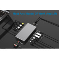 14in1 Multipts Thunderbolt4 USB C Laptop Docking Station