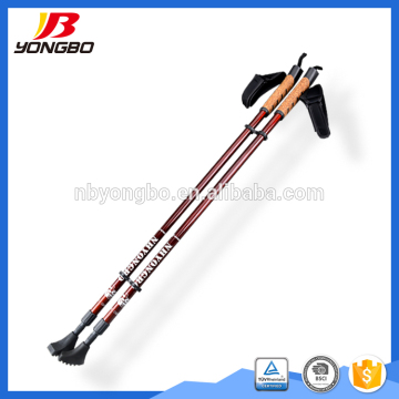 New Style Fashion Aluminum Telescopic 2 sections Trekking Accessories Outdoor Nordic Walking Sticks / Trekking poles