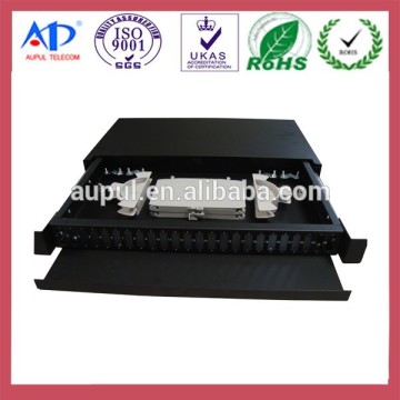 Rack Mount Sliding Fiber Optic Patch Panels 12/24/48/72/96 Fiber FC/SC/ST Connector
