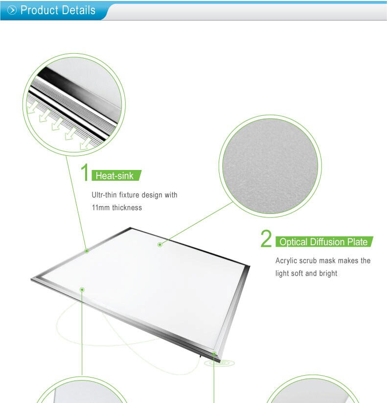 CE Approved LED Panel (36W, 40W)