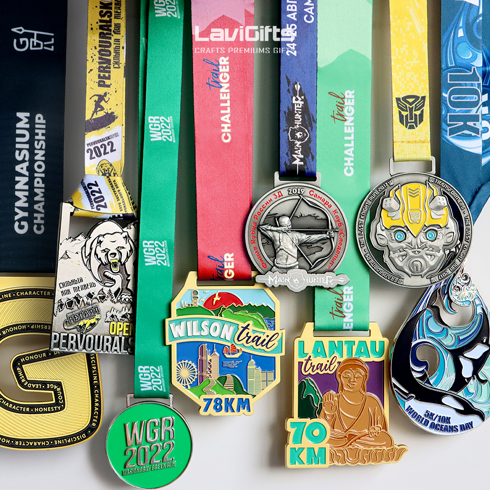 Metal all'ingrosso Metal Custom Run Marathon Sport Medals