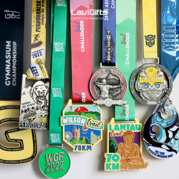 Metal all&#39;ingrosso Metal Custom Run Marathon Sport Medals