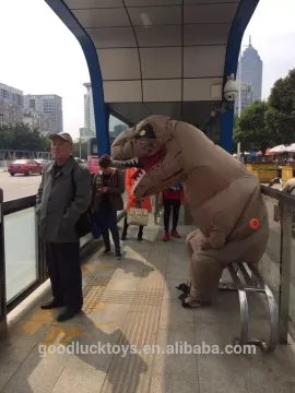 hot sale in England inflatable t-rex costume