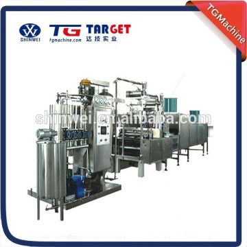 Automatic lollipop depositing line(PLC controlled) with automatic stick placer