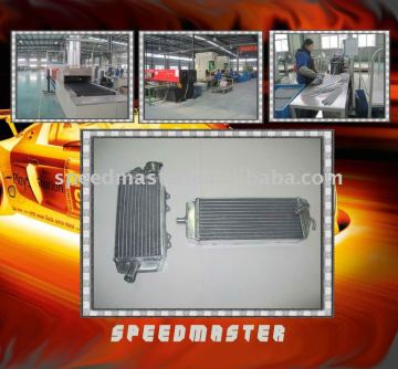 Aluminum motorcycle radiator for HONDA,YAMAHA, SUZUKI, ATV cycle