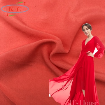 Polyester 75D Chiffon 115gsm - Women's Fashion Dress Fabric for Spring Summer