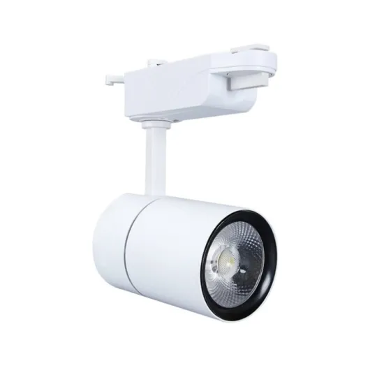 White track lights for shopping malls