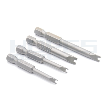 S2合金空気圧電気ドリバービットSP3 SP4 SP5 SP5 SP7 U SHAPE 50-65mm 1/4 HEXシャンク