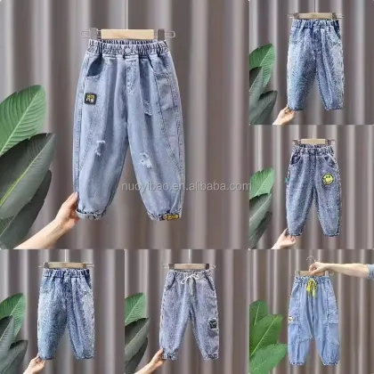 2024 Boys' Autumn Jeans and Spring/Autumn Pants
