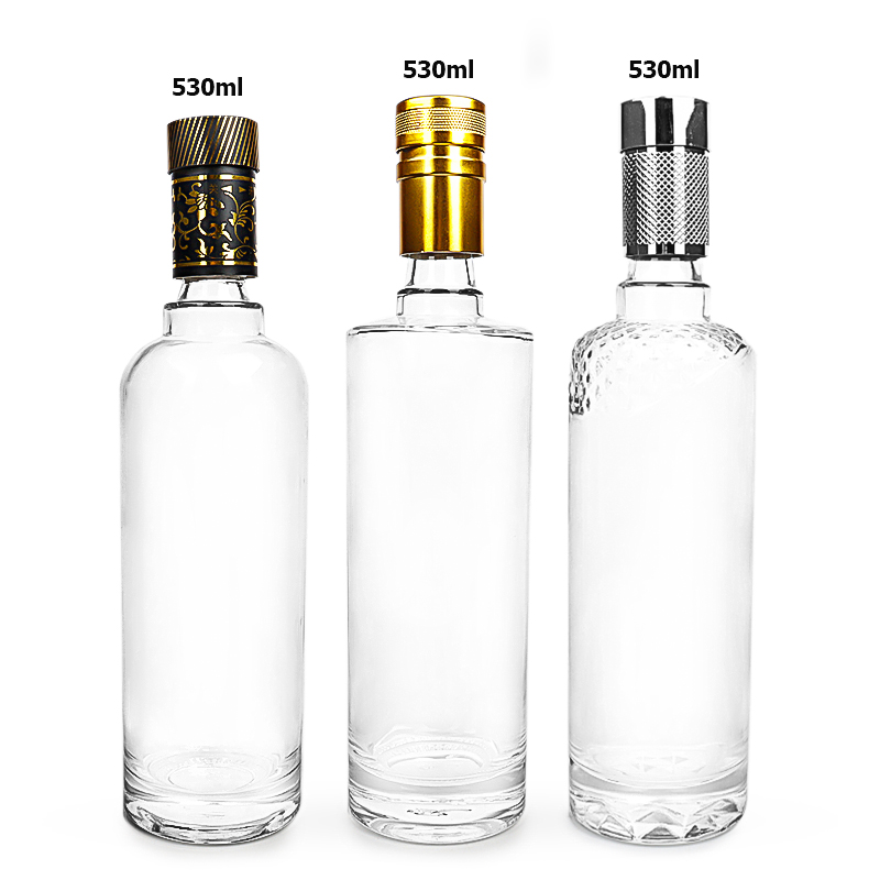 500ml Super Filint Glass Wine Bottle 6