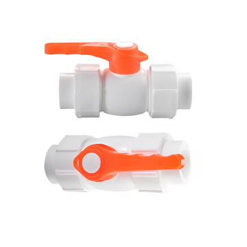 3/4inch PPR Full Plastic Double Union Ball Valve