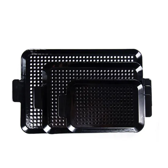 Non Stick Enamel Baking Tray for Outdoor Camping BBQ