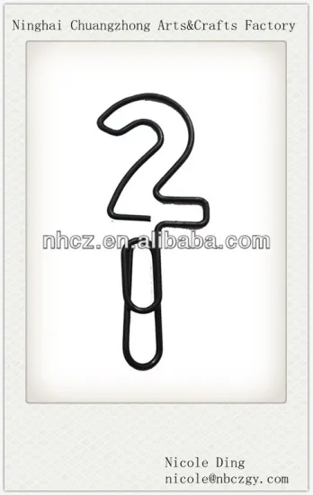 Figure 2 Shaped Paper Clips