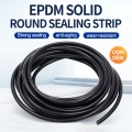 O-type Seal Strip Rubber Ropber Rope EPDM Black Solid Round Strip