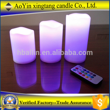 LED candle button remote control led candle