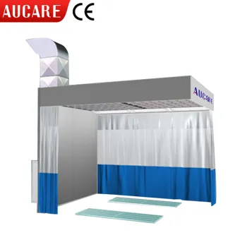 Energy Efficient LED Lighting Car Polish Room Preparation Station with Auto Dry Grinding and Polishing Sanding Booth