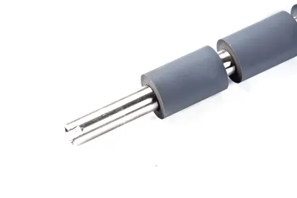 Segmented Grooved Deburring Rubber Roller Shaft