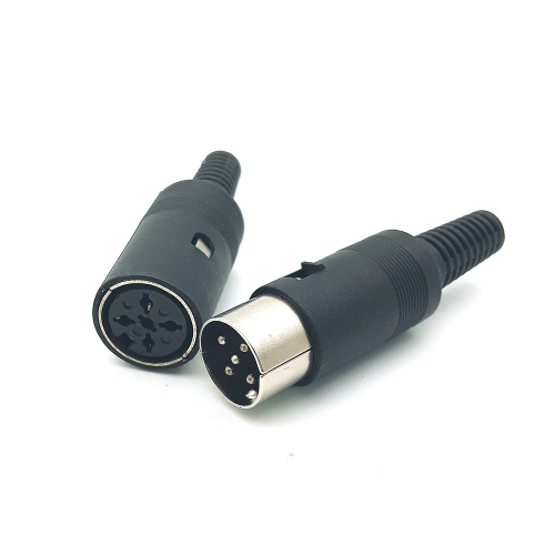 Female Male Din Socket Adapter Audio AV Connector