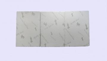 Tri fold memory foam mattress topper