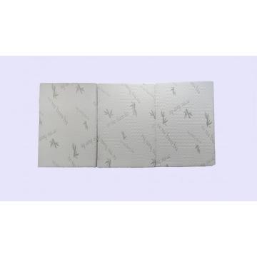 Tri fold memory foam mattress topper