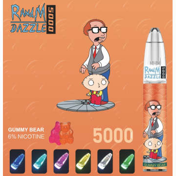RANDM चकाचौंध 5000 थोक vape