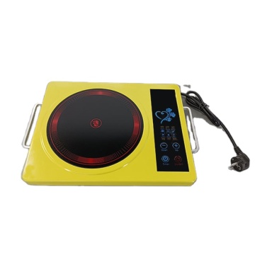 Portable 2200W Electric Infrared Cooker with Microcrystalline Panel Metal Surface