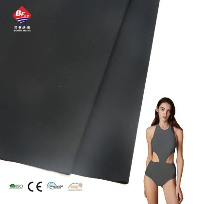 Swimwear Fabric Nylon Spandex Knitted Stretch Fabric