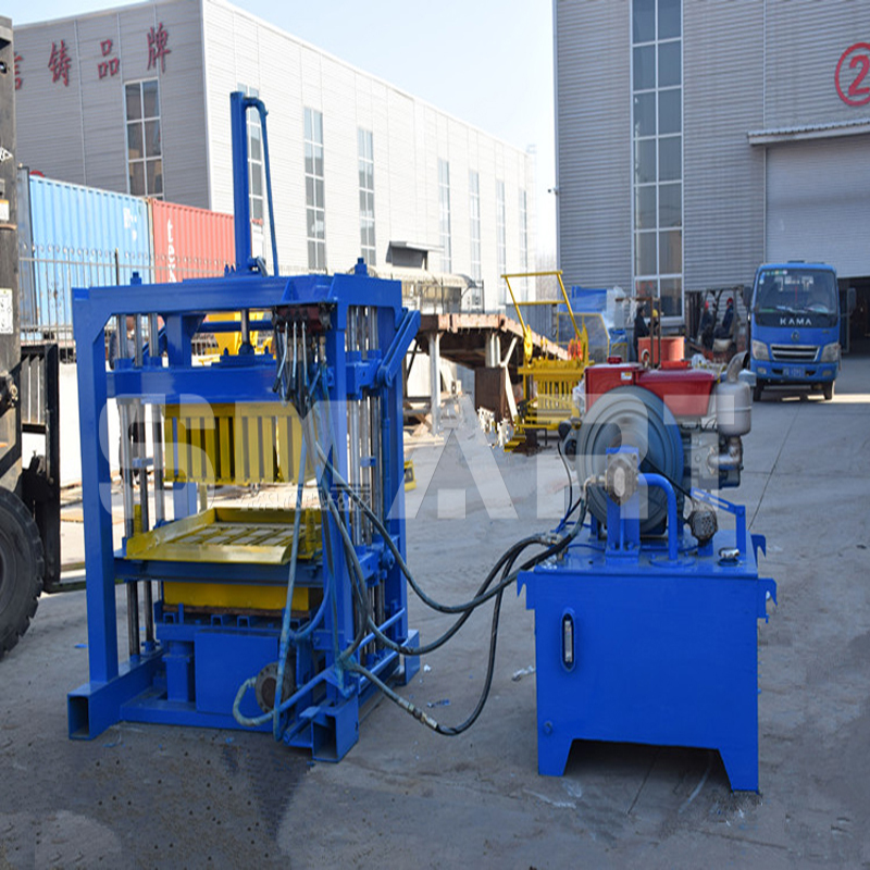 Qt4-30 Brick Machine/cement Brick Making Machine