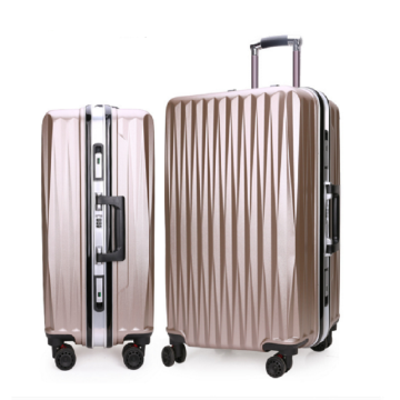 ABS aluminum alloy rod universal wheel luggage
