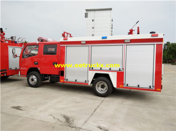 4m3 4x2 Used Fire Fighting Trucks