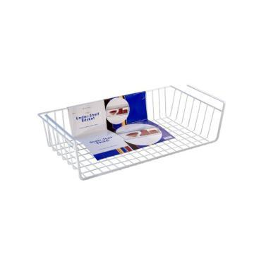 Stainless Undershelf Basket white