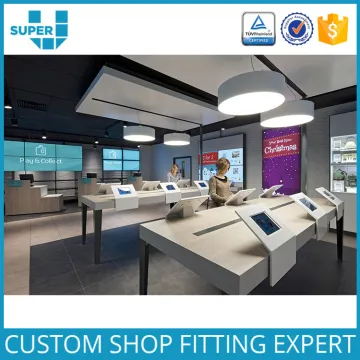 2017 Modern Retail Shop Decoration Display Electronic Furniture