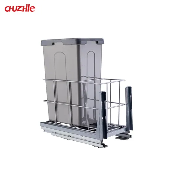 Telescopic Pulley Design Kitchen Waste Bin