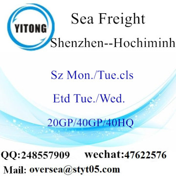 Shenzhen Port Zeevracht Verzending naar Hochiminh