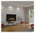 36" flat panel wall mounted electric fireplace