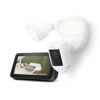 Imou Floodlight Security Camera: H.265 PIR Motion Detection, 1080P Starlight Vision & Siren Alarm